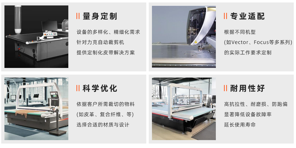 力克裁剪机皮带
