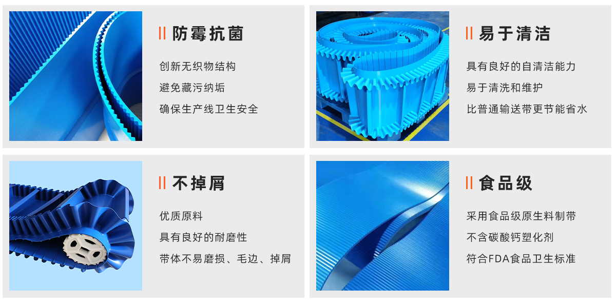 火腿培根切片输送带