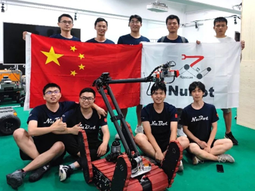 济南安耐研发的机器人履带助力国防科技大学在机器人世界杯夺冠