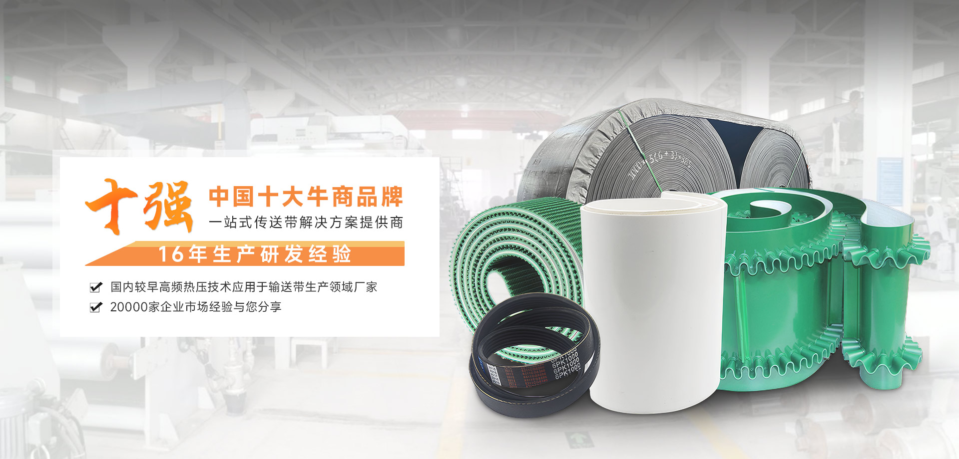 安耐 输送带研发定制生产厂家