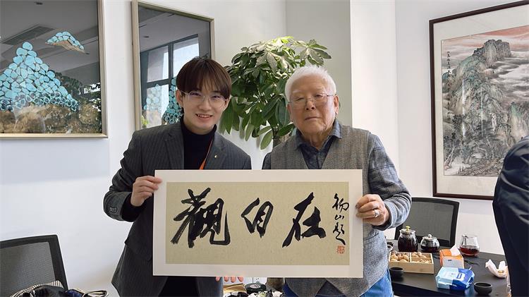 书画家来访0124-12