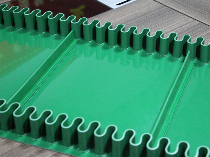 裙边挡板输送带 裙边挡板输送带