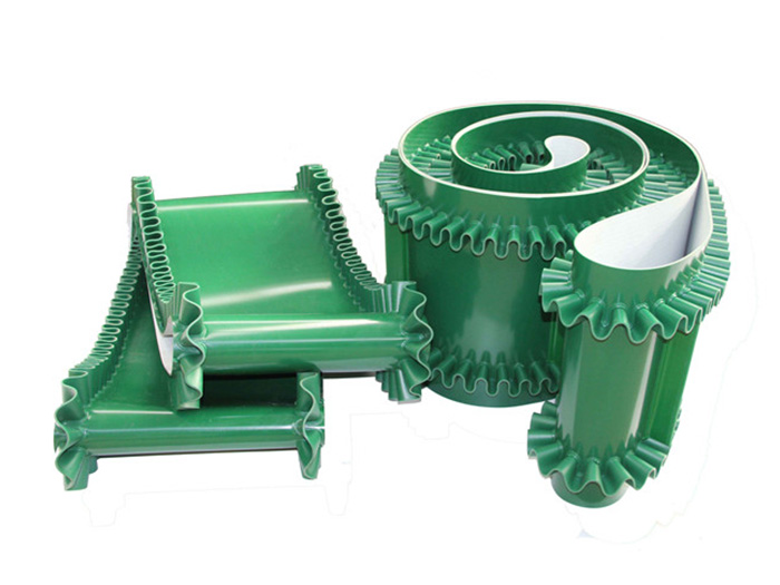 裙边挡板输送带 裙边挡板输送带