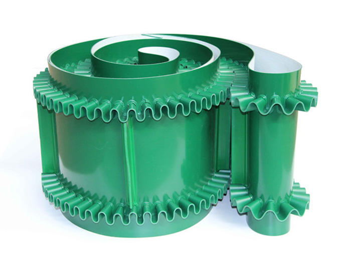 裙边挡板输送带 裙边挡板输送带