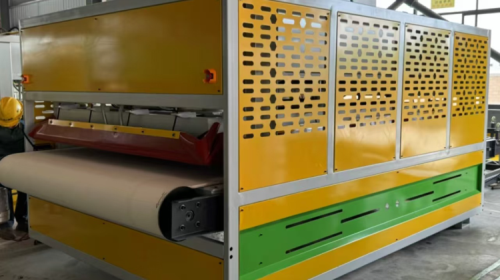 石英石热转印良品率低？试试济南安耐硅胶输送带