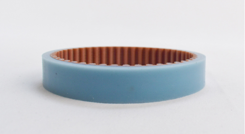 350℃高温烘烤不变形！济南安耐硅胶同步带，强耐UV不老化