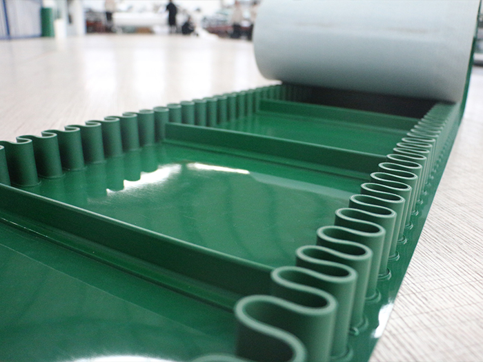 裙边挡板输送带 裙边挡板输送带