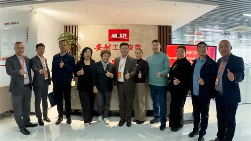 热烈欢迎俄罗斯国家科学院、山东省科学院领导莅临安耐来访交流